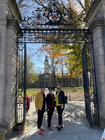 Główne wejście na Uniwersytet Princeton